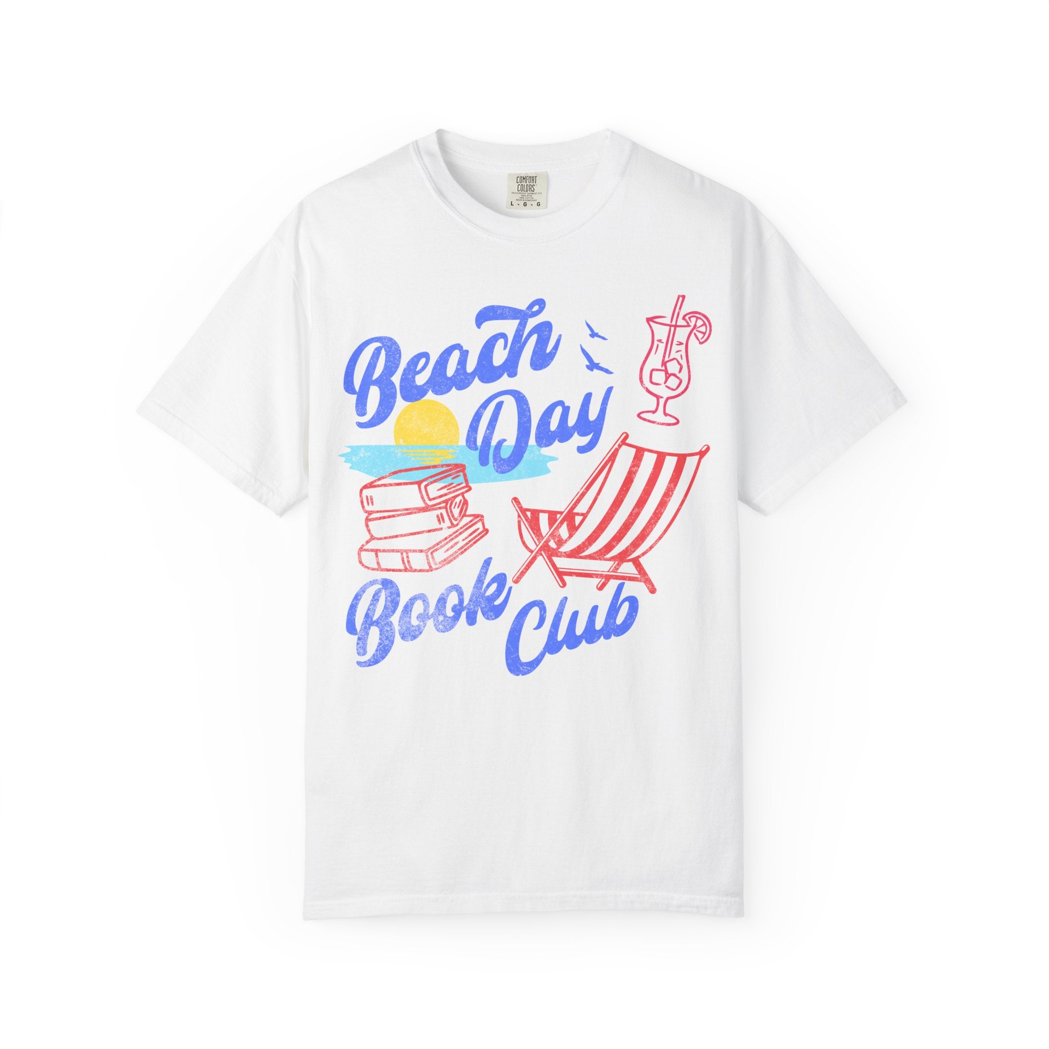 Beach Day Book Club Tee