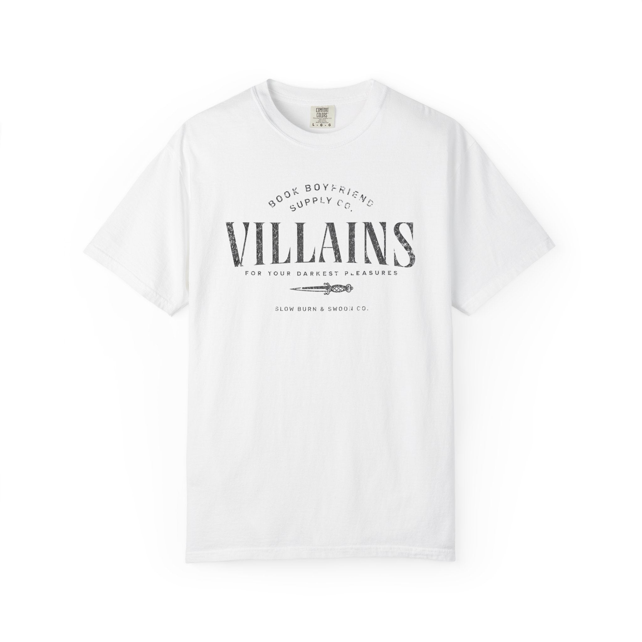 Villains Book Boyfriend Tee