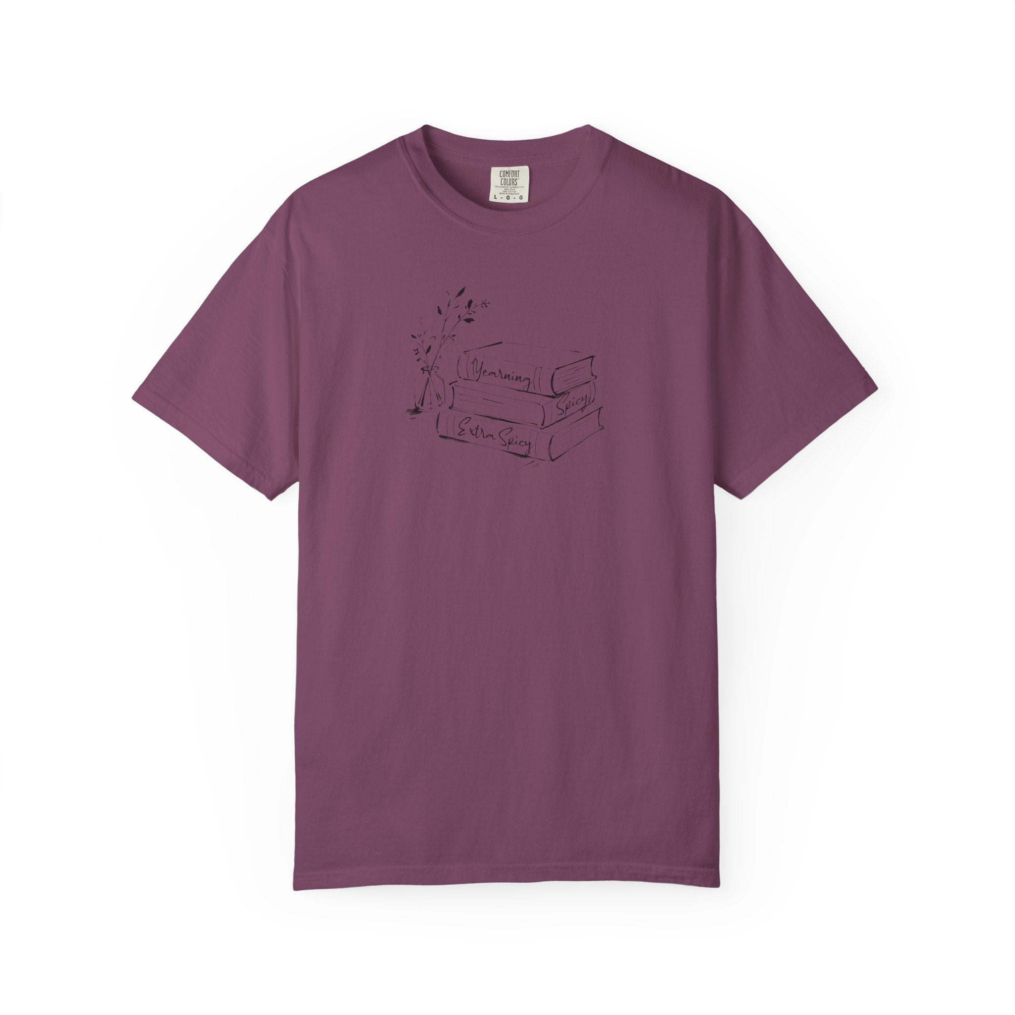 Spicy Book Stack Tee