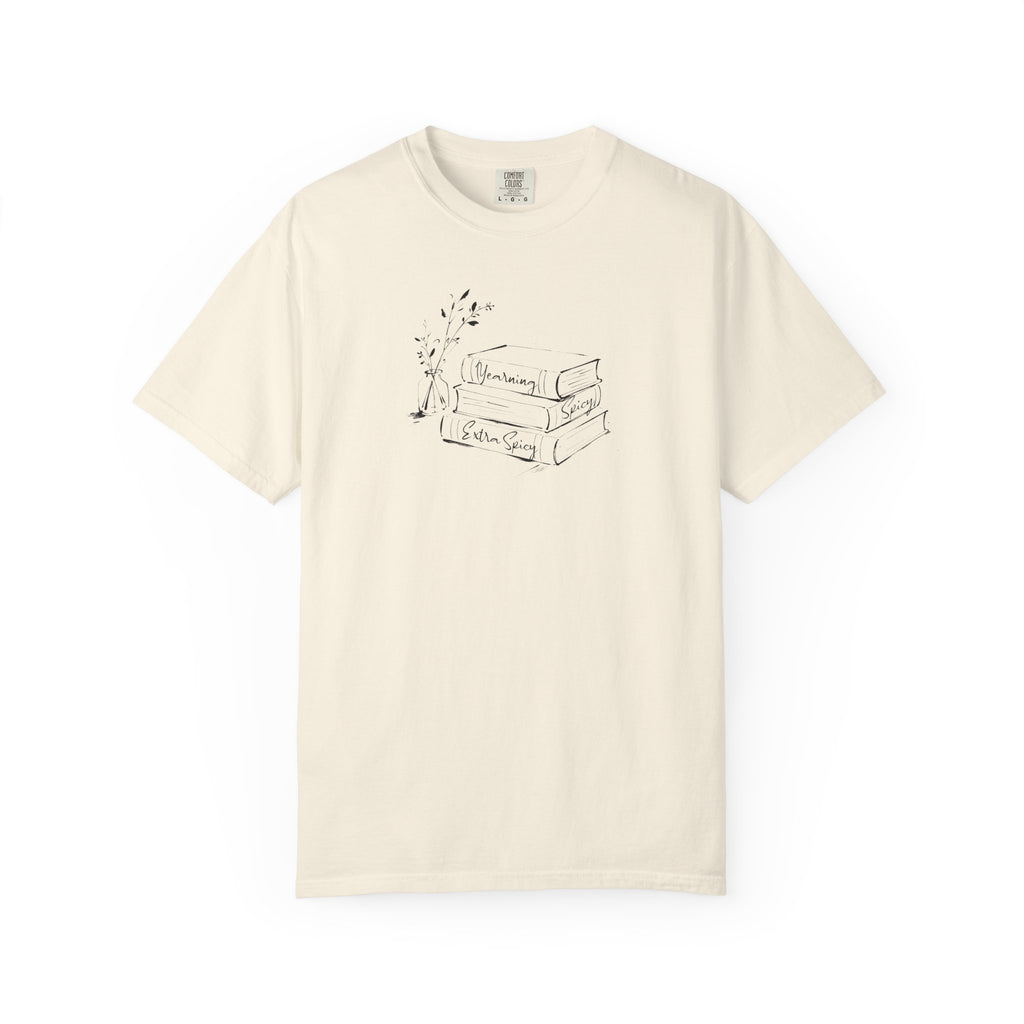 Spicy Book Stack Tee