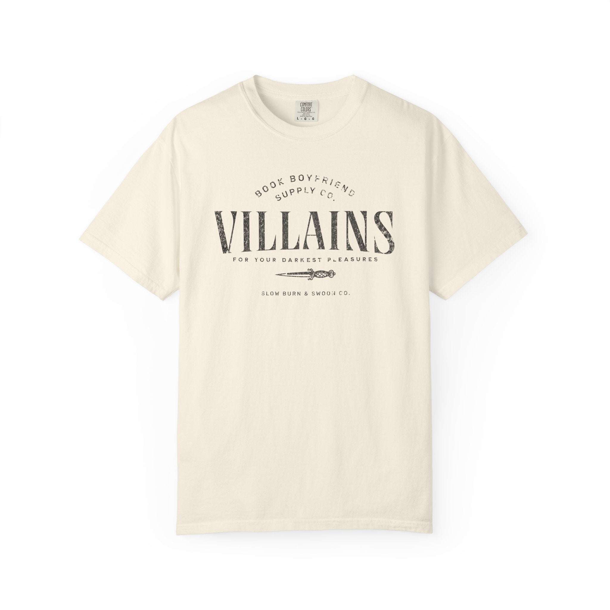 Villains Book Boyfriend Tee