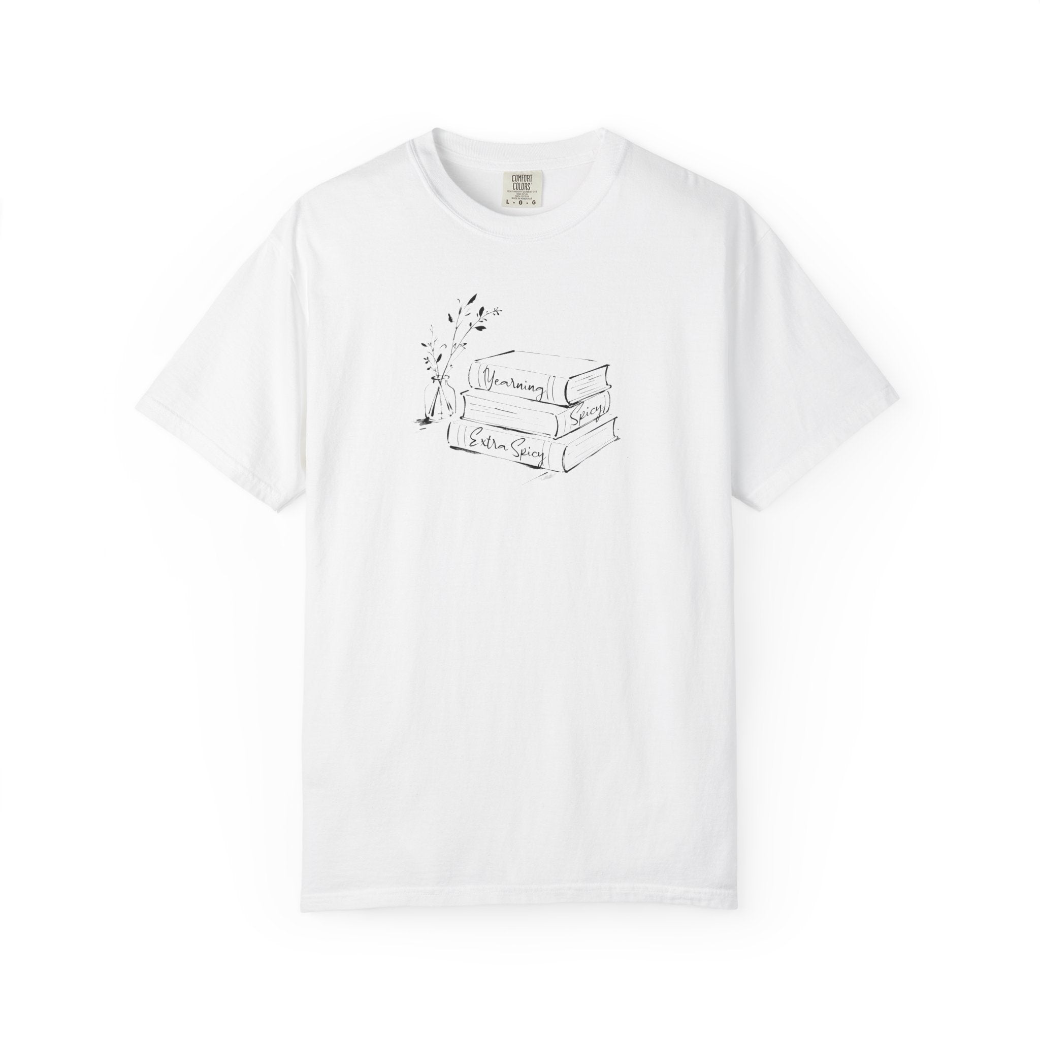 Spicy Book Stack Tee