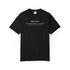 Define Alphaholic Tee