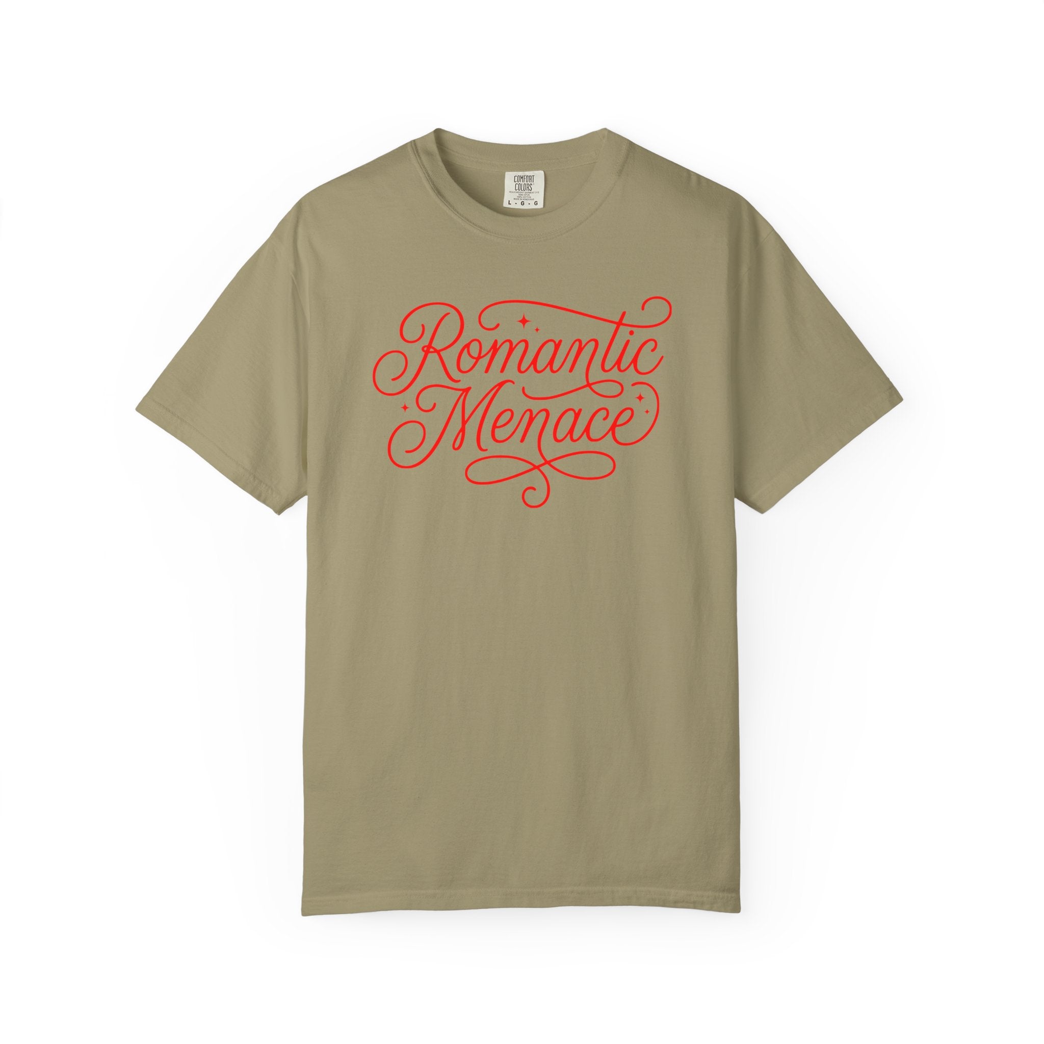 Romantic Menace Script  Tee