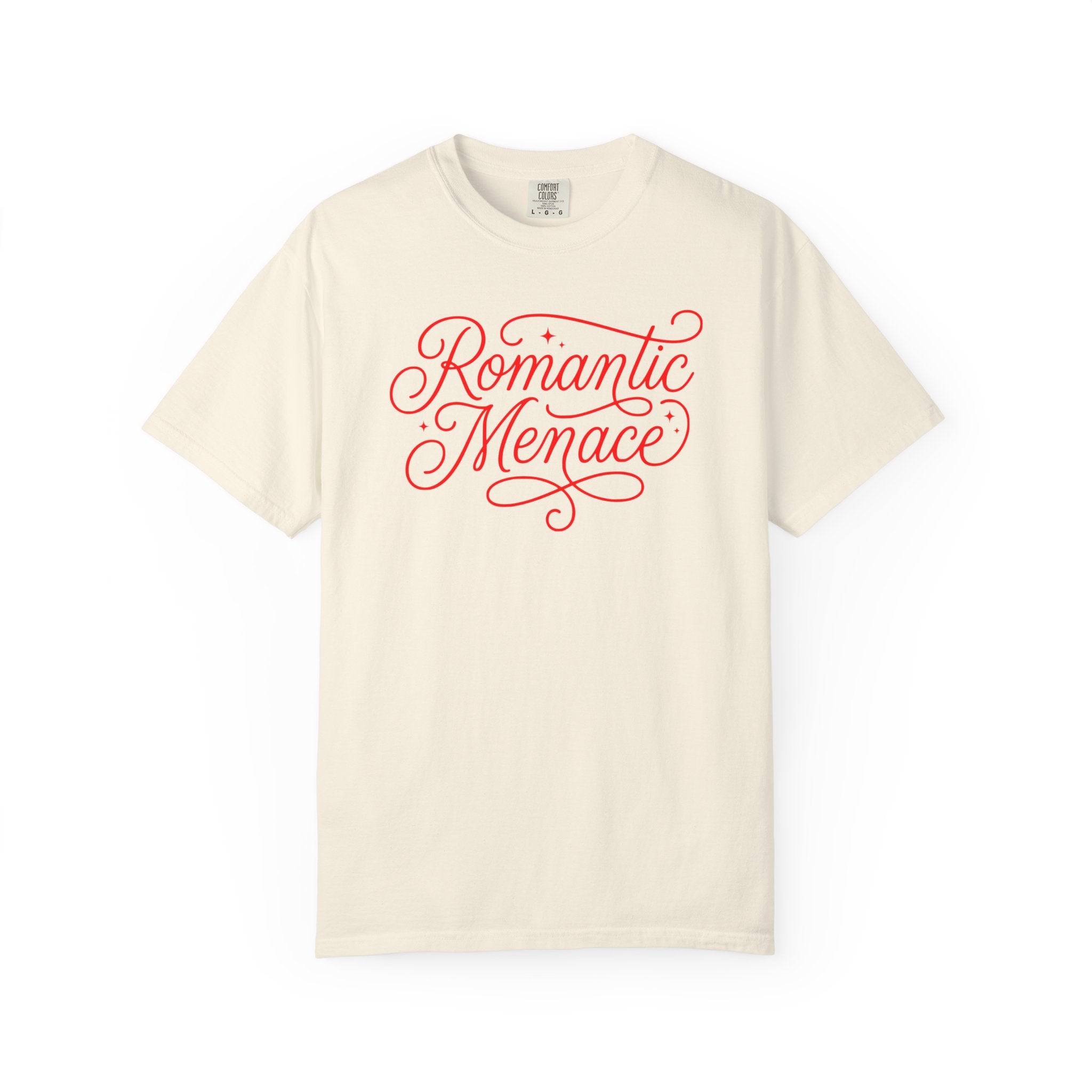 Romantic Menace Script  Tee