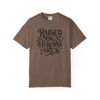 Raised on Heroine Arcs Tee
