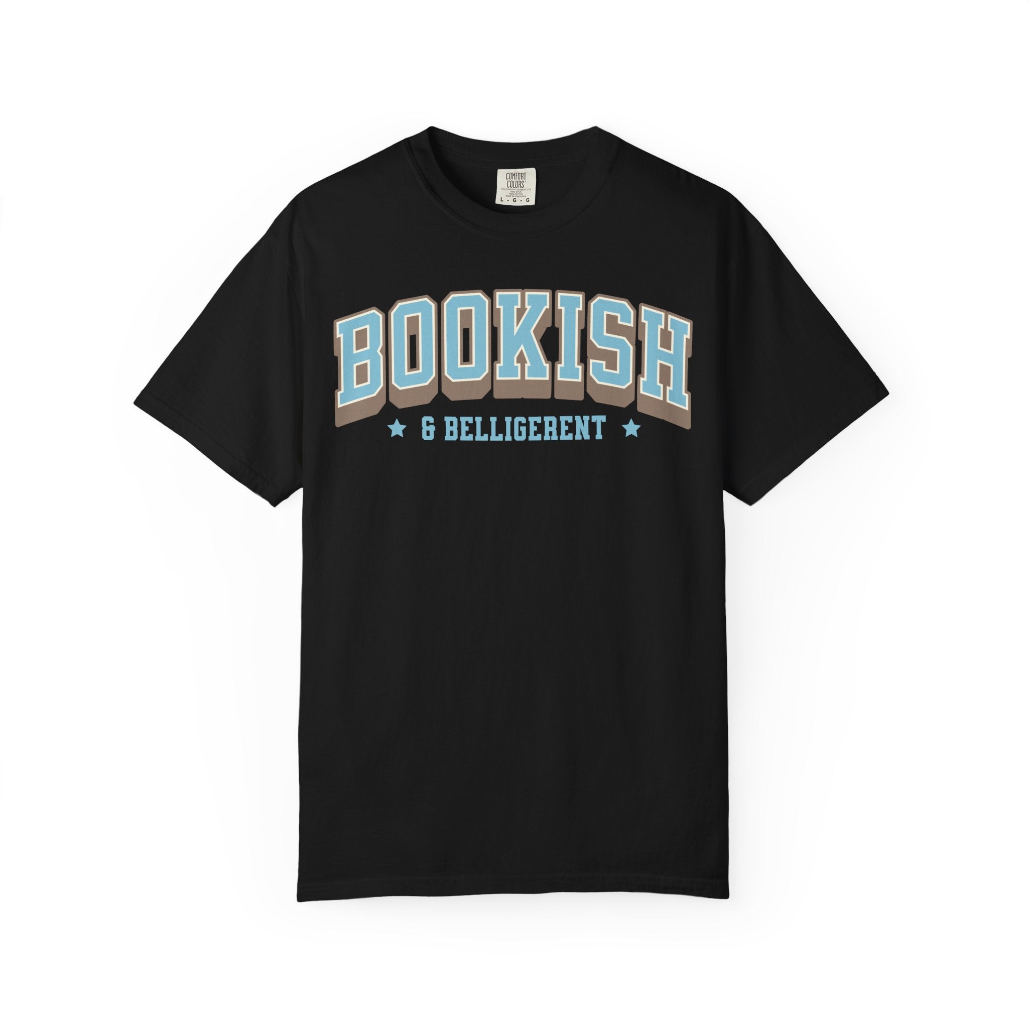 Bookish & Belligerent Collegiate Tee